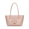 New Disney Winnie The Pooh Series PU Tote Bag, Shopping Bag, Shoulder Bag Regular Women's Apricot/Pink DHF51883-C