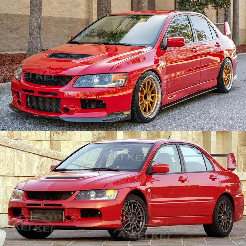 Для Mitsubishi Evolution EVO 9 IX CT9A 2004-2007 Автоаксессуары Прозрачная крышка фары Трафарет для лампы Корпус фары