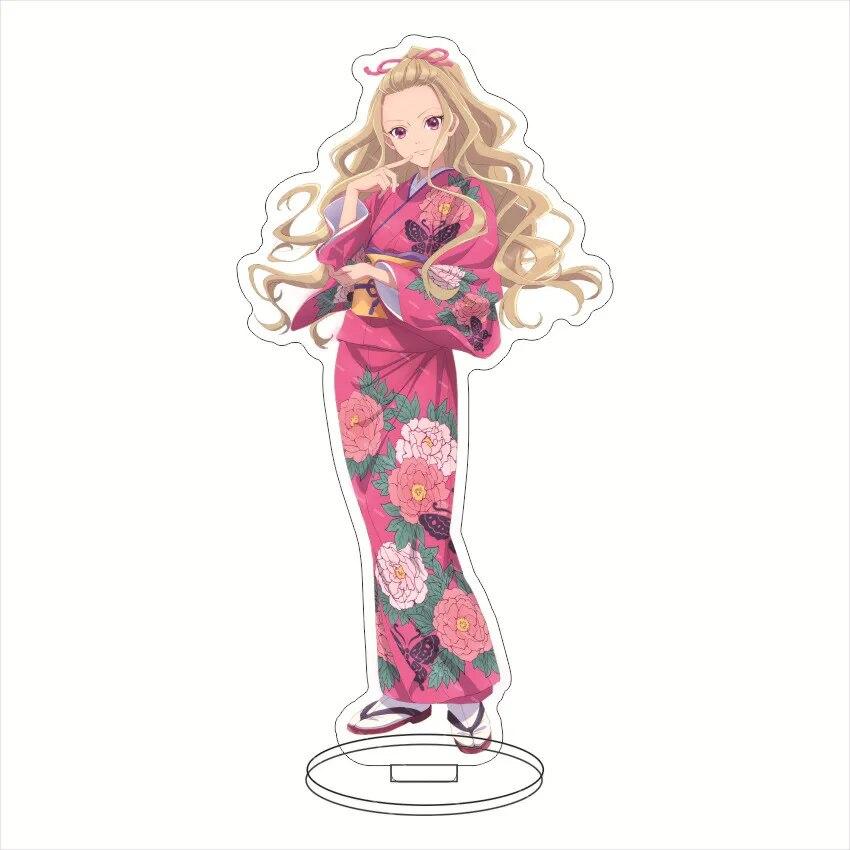 Фигурки из мультфильма Японии аниме «Мой счастливый брак» Saimori Miyo Kudō Kiyoka, акриловые подставки, модель, тарелка, декор для стола, подарок для фанатов Cospaly