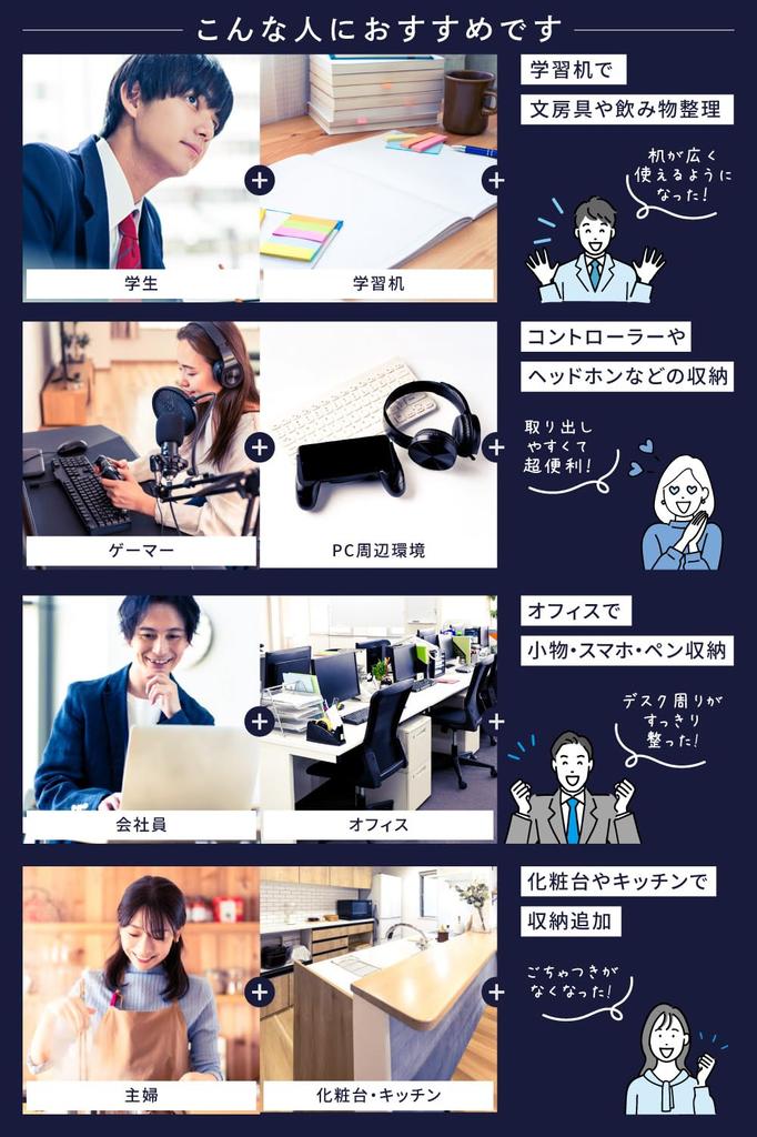 AP LAB Multifunctional Headphone Stand and Drink Holder [Complete Desk Storage] Headphone Stand, Ideal for Organizing Small Items, Under-Desk Storage