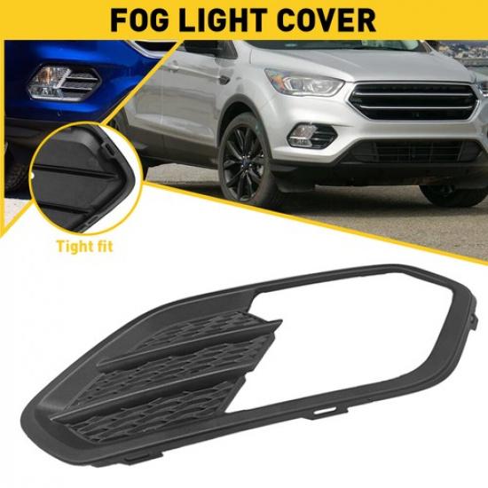 For Kuga 2017 Ford Escape 2018  Fog Light Lamp Cover Bezel Passenger Side US