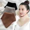 Fashion Warm Detachable Turtleneck Neck Warmer Scarf Knitted Fake Collar