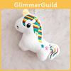 Unicorn Keychain Plush With Pp Cotton Filling For Kids And Collectors Decoration