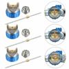 HVLP Professional Spray Gun 1.4mm 1.7mm 2.0mm Steel Nozzle Household Spray Gun Portable Car Paint Spray Gun Kit Pneumatic Tools