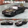 1/36 Pontiac Firebird Классическая игрушечная модель автомобиля для детей RMZ CiTY Литой сплав Миниатюрный автомобиль с откидным механизмом Коллекция Подарок для мальчика