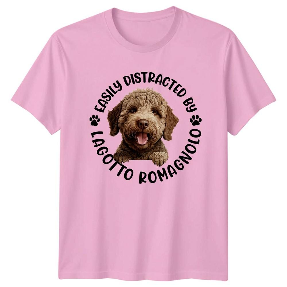 Easily Distracted By Lagotto Romagnolo Unisexs TShirt Unisexs Tee Graphic Top