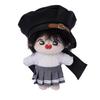 niannyyhouse 10cm 20cm Plush Toy Clothes: JK Suit, Beret, White Shirt, Skirt, Dress-Up Cotton Doll with Accessories (10cm)