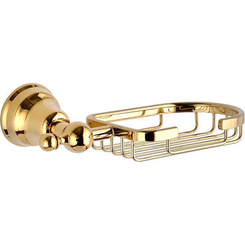 Gold Chrome Plated American Style Towel Rack Set - Retro Bathroom Accessories