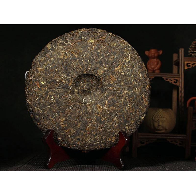 Чай Song Pin Hao Pu'er Сырой чай Натуральный старый чай Коричневый чай Пуэр с горы 357g/12.59oz