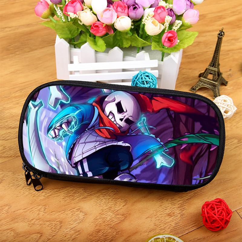 Пенал Undertale Большой Вместимости Нейлоновый Органайзер Для Студентов И Художников
