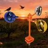 Отпугиватель чаек Вращающаяся ветряная мельница отпугиватель птиц Голубь Репеллент для пруда Сада Фермы Газона