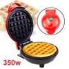 Mini Electric Waffle Machine Kitchen Cooking Utensils Breakfast Dessert Light Food Machine