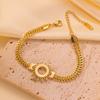 New Fashionable and Personalized Sun Hollow Wheat Ear Versatile Bracelet