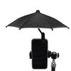 With Clip Sunshade Phone Umbrella Anti-Glare Phone Fixed Clip Phone Water-Resistant Umbrella  Bike