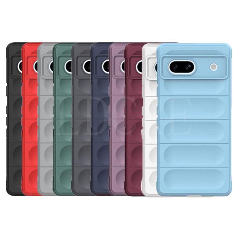 Чехол для Google Pixel 7A Чехол Pixel 7 Pro 6A 7A Capas Новый Ударопрочный Задняя сторона Мягкий ТПУ Защита объектива Fundas Чехол Google Pixel 7A