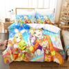 New Wonderlands X Showtime Bedding Set Single Twin Full Queen King Size Bed Set Adult Kid Bedroom Duvetcover Sets Anime Girls