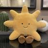 Moon Sun Pillow Cartoon Style Elastic Fully Filling Plush Stuff Toy Sofa