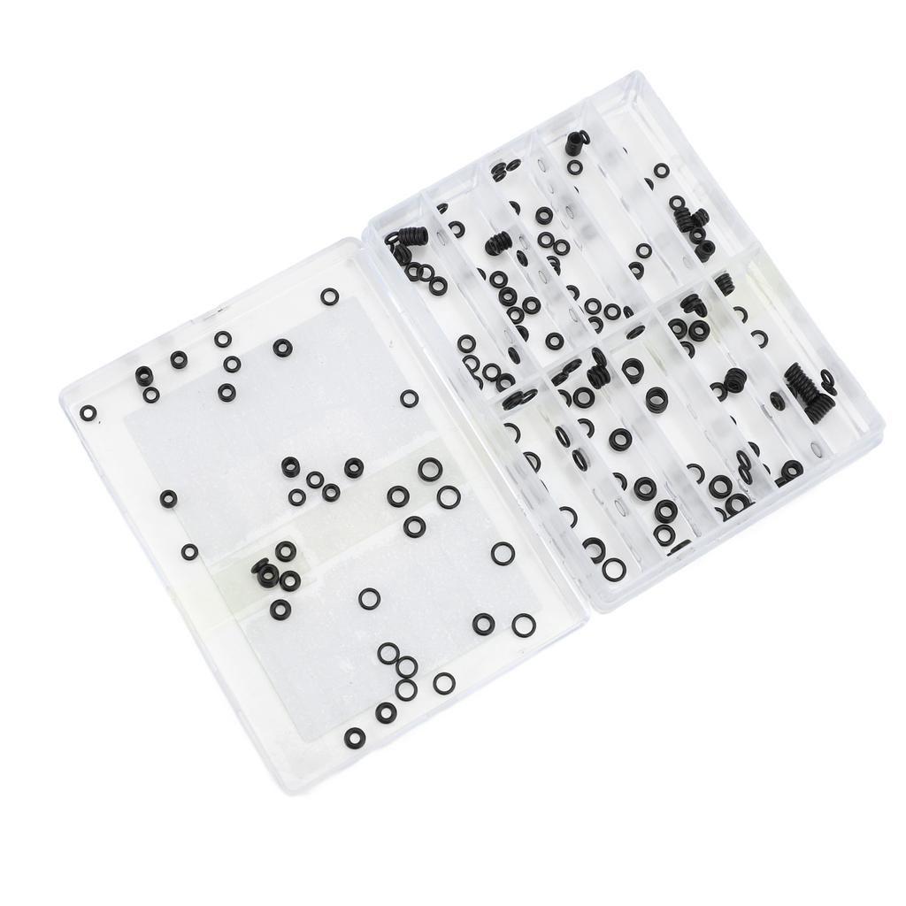 300pcs 10 Sizes Watch Crown O Ring Watch Crown Water Resistant Seals High Accuracy Watch Crown O Ring for Watch Repair