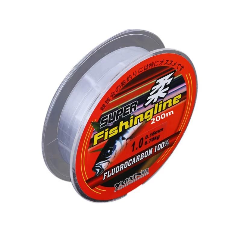 100/200M Fishing Line Super Strong Nylon Line Fishing Accessories Not Fluorocarbon Tackle Fishing Line Transparent Fishing Line