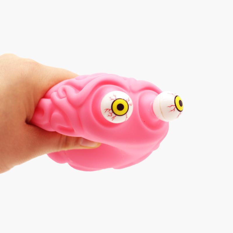 Антистресс Flippy Brain Squishy Eye Popping Squeeze Игрушка-непоседа Классные вещи Дети СДВГ Аутизм Игрушка для облегчения тревоги Хэллоуин