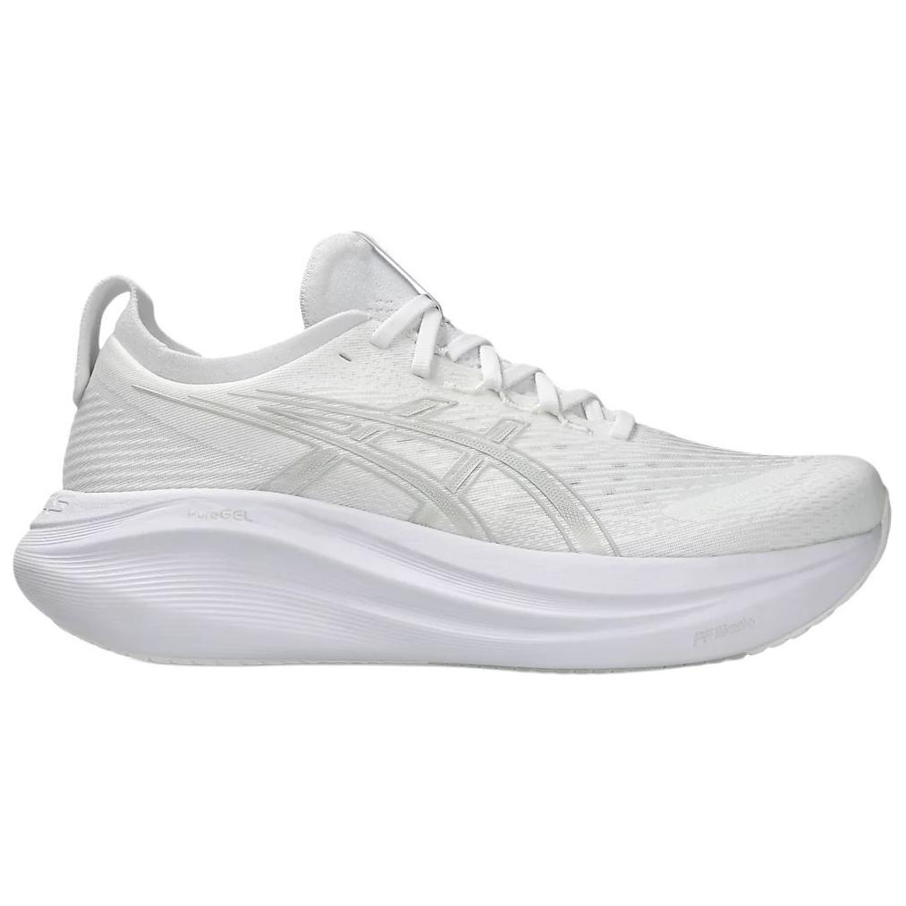 Asics Gel Nimbus 27 White Glacier Grey Men Sneakers 1011B958-100