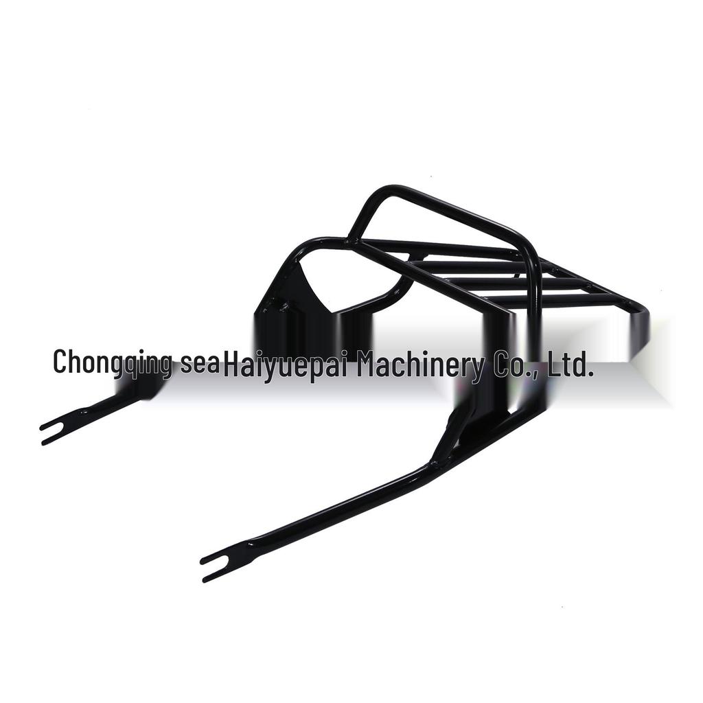 Haiyuepai Rear Luggage Rack for Zongshen Off-Road Motorcycle - Tail Box Bracket Modification Accessory.