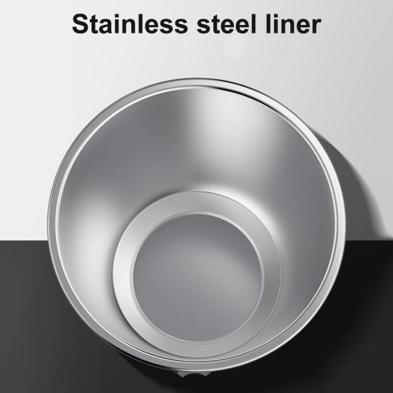 Stainless Steel Vacuum Insulation Cup with Silicone Lid Insulated Tumbler Travel Coffee Mug Leak Proof Reusable Double Walled Coffee Tumbler