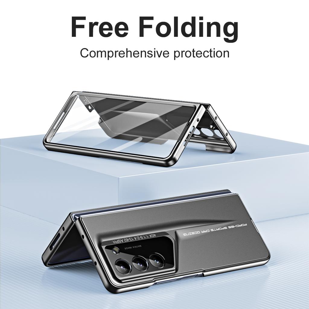Чехол для Samsung Z Fold 5, защитная пленка для переднего стекла для Samsung Galaxy Z Fold 5 Fold5 5G, чехлы для мобильных телефонов на весь корпус