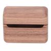 Деревянный чехол для наушников Bluetooth, элегантный вид, отполированный вручную, защитный чехол для наушников Bluetooth