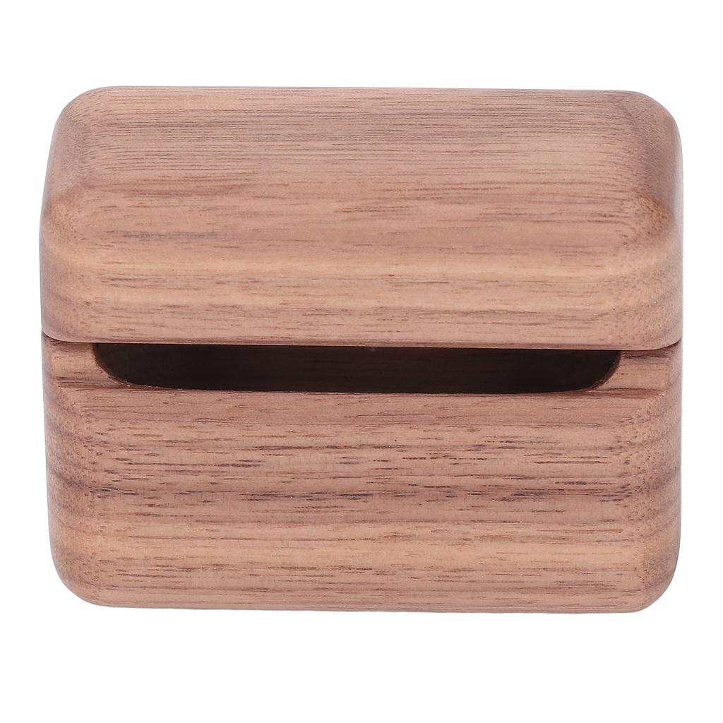 Деревянный чехол для наушников Bluetooth, элегантный вид, отполированный вручную, защитный чехол для наушников Bluetooth