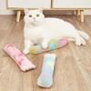 Cartoon Kitten Toy Catnip Toy for Cat Candy-Bar Shape Toy Exercise Perfect Gift with Catnip Attract Cat Toy