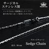 Magnetic Necklace for Men Popular 2 Magnetic Pieces Tungsten Pendant Surgical Stainless Steel Chain 50cm Gift Box Included [MAYA&CANA] <Japanese
