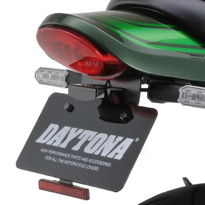 Daytona 98049 Бескрылый Z900RS/CAFE (18-24) Мотоциклы, Светодиодный фонарь номерного знака, Кронштейн отражателя и указателя поворота, Соответствует новым стандартам безопасности