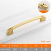 Aluminum Alloy Cabinet Handle Door Handle Furniture Pull for Kitchen Cupboard Dresser Drawer, 22mm Screw