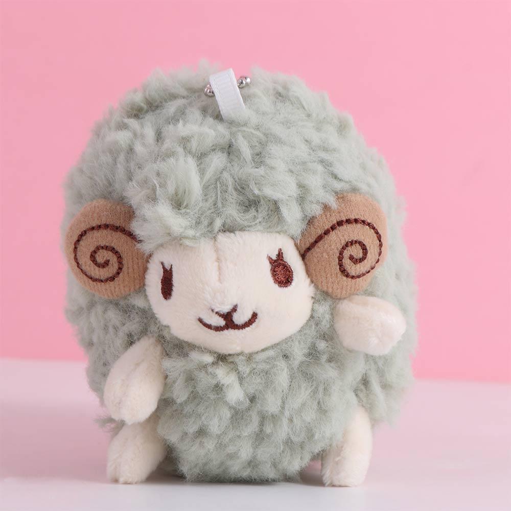Lamb Mini Sheep Plush Keychain Mini Sheep Soft Lamb Doll Ornament Sheep Plush Pendant  Decoration