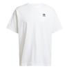 Originals Essentials Trifolio Oversized Breathable Comfortable Crew Neck Short Sleeve T-Shirt Men Tops White JD0373