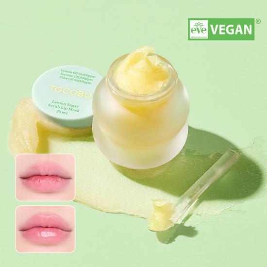 [NEW] Tocobo Lemon Sugar Scrub Lip Mask 20ml, Korean Cosmetics