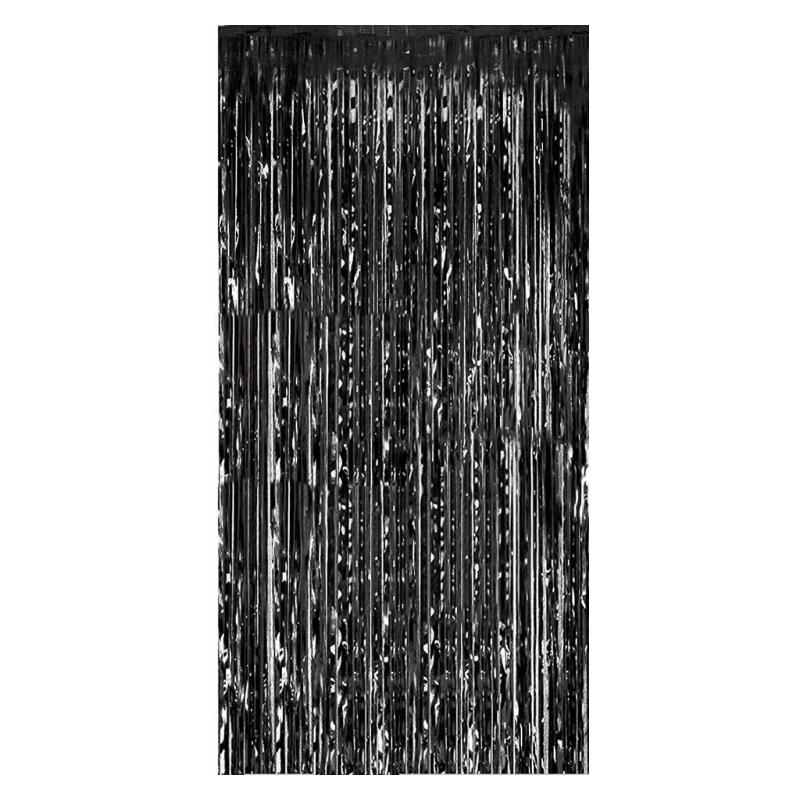 Металлический мишурный занавес Фотобудка Дверные подвесные стримеры Фон День рождения Свадьба Девичник Украшение