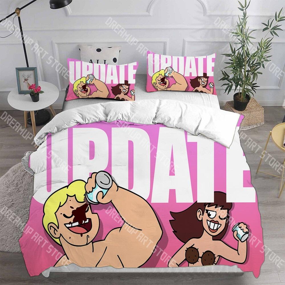 3D Print Eddsworld Edd Tord Matt Bedding Set Twin Queen King Full Size Duvet Cover Pillowcase Bed boys girls Adult Home Textiles