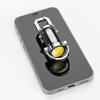 Rechargeable COB Keychain Flashlights Multifunction Work Light 6 Modes Emergency Keychain Light for Walking Searching Hiking