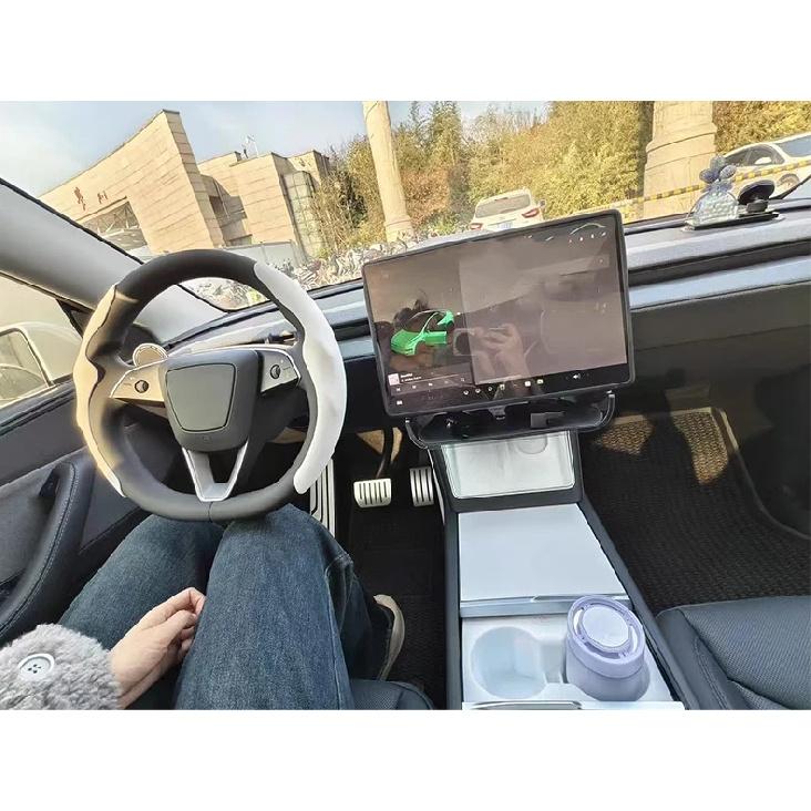 Suede Steering Wheel Cover For Tesla Model YL 2026 /3/Y Sport Steering Wheel Cover Steering Wheel Protector Interior Accessories