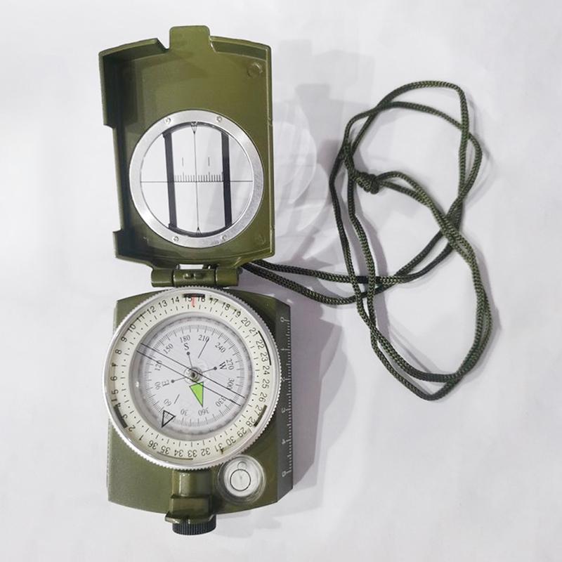 High Precision American Compass Multifunctional Military Green Compass