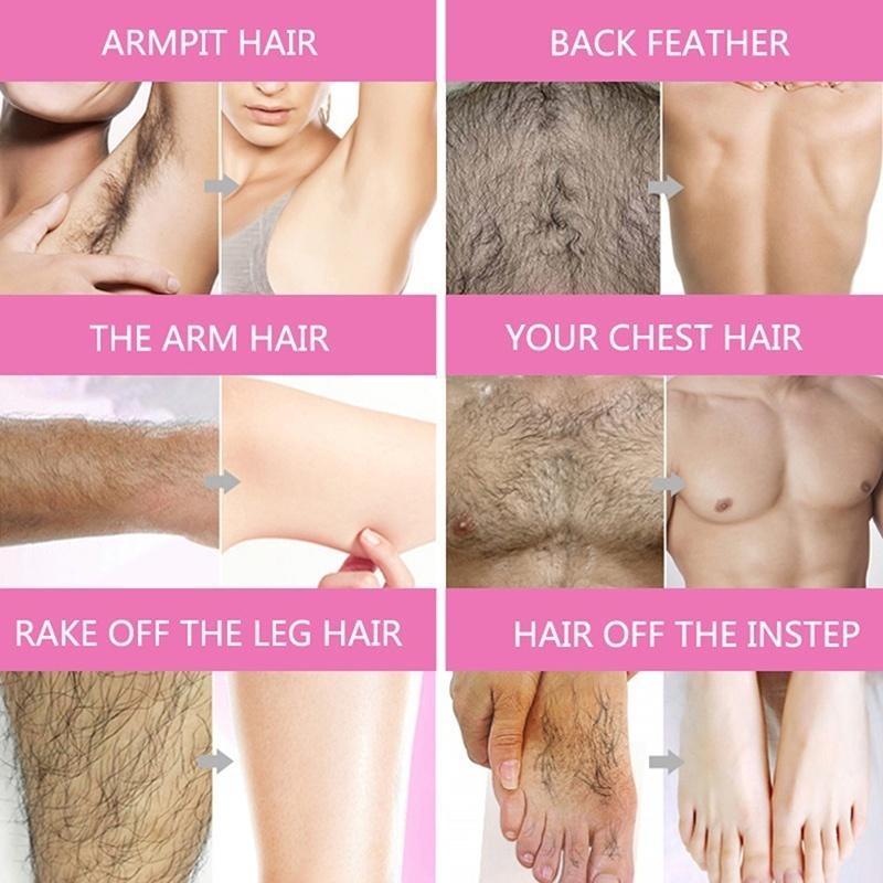 Профессиональный крем для удаления волос у мужчин, нежный и не оставляющий следов, может удалить все тело, подмышки, ноги, бороду на лице, интимные части тела, волосы на лобке