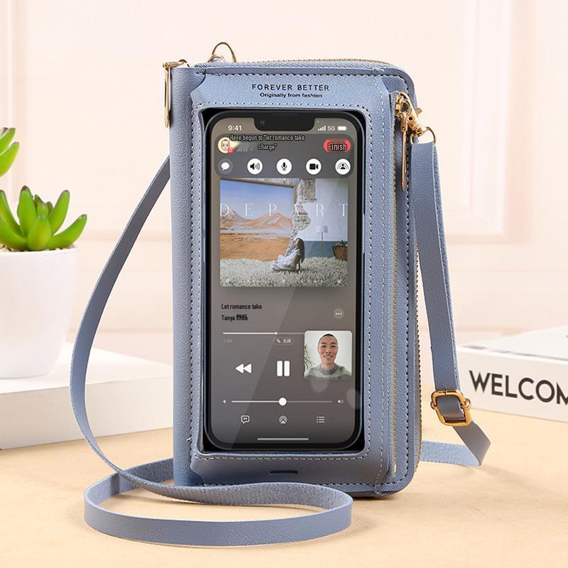 2025 Women's Anti-theft Versatile Crossbody Touch Screen Mobile Phone Bag & Wallet
