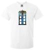 Astral Police Box T-Shirt - Funny T Shirt Retro Fashion Sci Fi Space Nebula Who