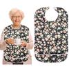 Oil Proof Adult Bibs Washable Elderly Bib Dirty Resistant Mealtime Bib  Elderly Care