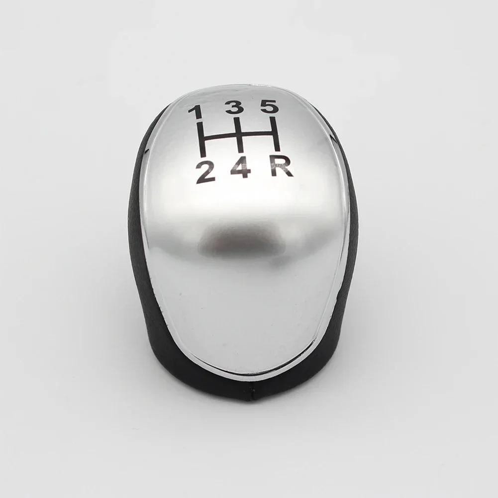 5/6 Speed Car Leather Gear Shifter Lever Shift Knob Arm Headball for FORD Mondeo Mk4 S-Max C-Max Focus Mk2 Kuga Accessories