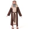 Kids Boy Arabian Brown Grandpa Halloween Costume Foreign Trade Source Middle East Shepherd Elder Clothings