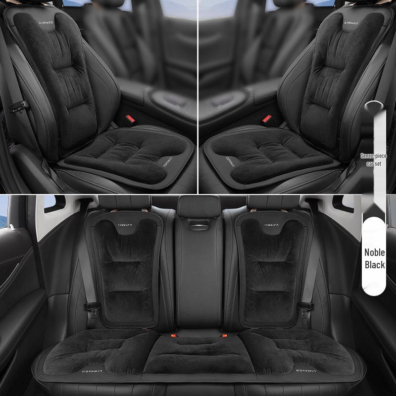 Зимний плюшевый чехол на сиденье автомобиля для Lynk & Co 01-03, 05-06, 09: Подушка на заднее сиденье для тепла