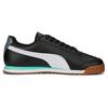 Puma Roma Basic Plus Black White Mint Unisex Sneakers 369571-45